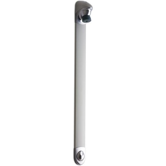 Colonne de douche droit DL 400 avec robinet simple temporisé - PRESTO - 27400