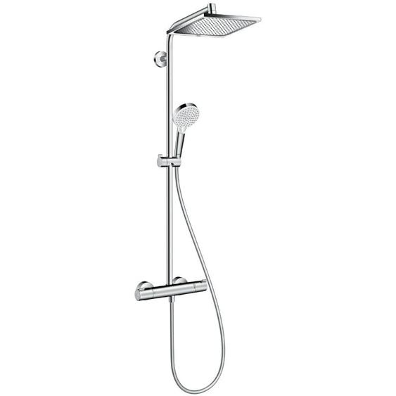 Colonne de douche Hansgrohe Crometta e 240 1jet EcoSmart avec mitigeur thermostatique
