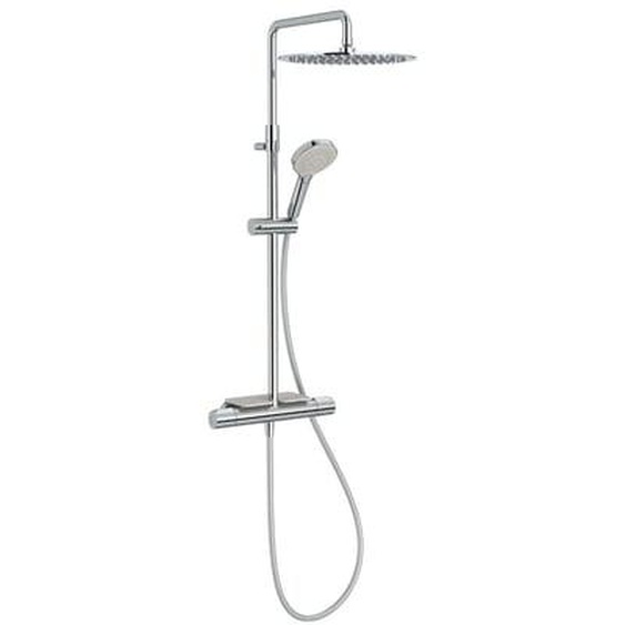 Colonne de douche thermostatique Metro chromée