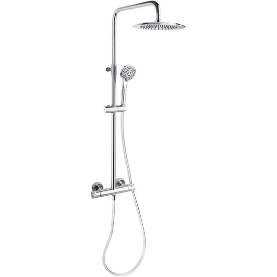 Colonne de douche thermostatique THESSALYS 3 jets Ø240 - GARIS - H02-COL-THM