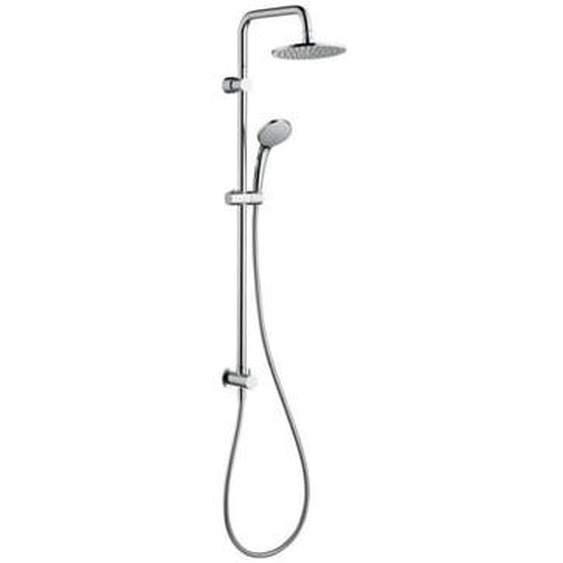Colonne douche encastrée Idealrain chrome + microfibre