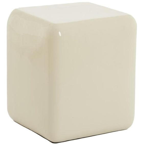 Colonne Light & Living en crème brillant design FABI – 35x35x40 cm