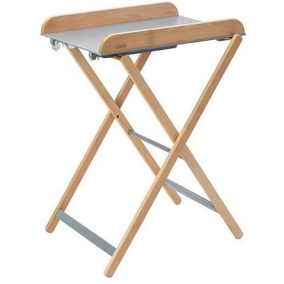 Combelle - 184016 - Table à langer Jade pliante Hybride Bleu Gris