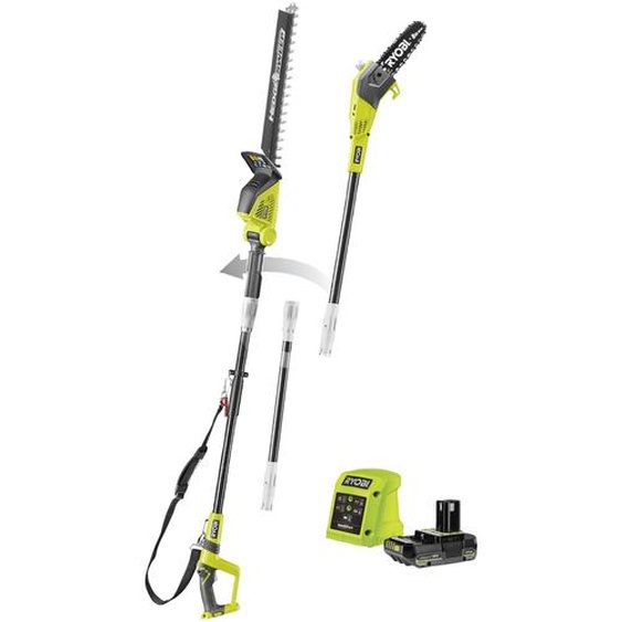Combo 2-en-1 : Élagueur 20 cm + Taille-haies sur perche 45 cm 18V ONE+™ (1 x 2,0 Ah)