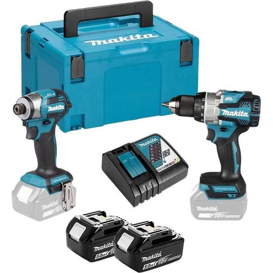 Combopack 2 outils 18V (2x5.0 Ah) (DDF489 + DTD173) - MAKITA DLX2527TJ