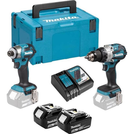 Combopack 2 outils 18V (DHP489 + DTD173) (2x5.0 Ah) - MAKITA DLX2528TJ