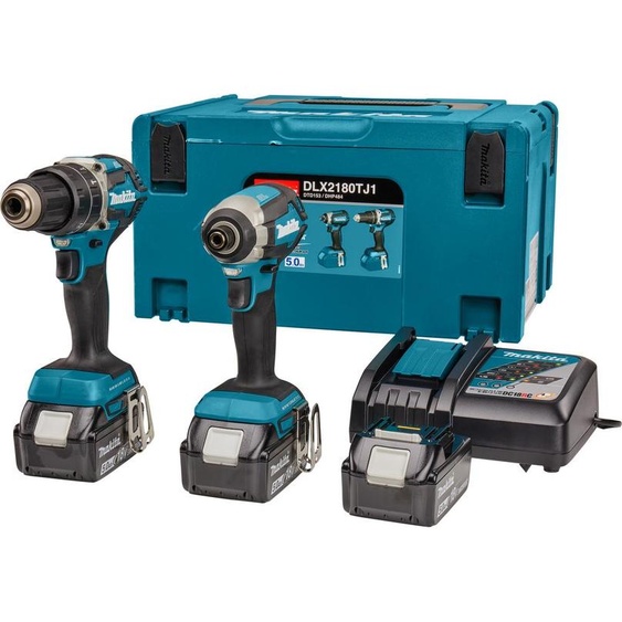 Combopack 2 outils 18V (DTD153 + DHP484) (3x5,0 Ah) - MAKITA DLX2180TJ1