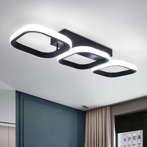 Comely - Plafonnier led, 30 w 2700 lm Moderne Luminaire led Carré, Lampe de Plafond pour Cuisine Salon Couloir Chambre Salle, Blanc Froid 6000 k