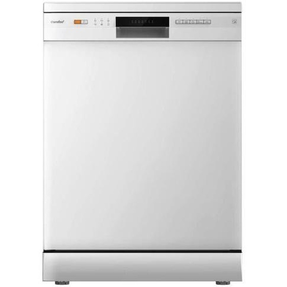 Comfee - Lave-vaisselle pose libre 60cm 49dB avec 12 couverts, 8 programmes Commande Bouton ou par téléphone