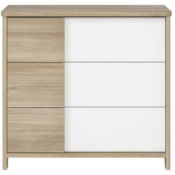 Commode 3 Tiroirs Salto Chêne