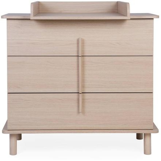 Commode À Langer 3 Tiroirs Naturel