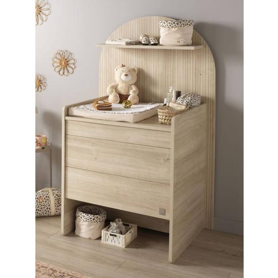 Commode À Langer Évolutive En Bureau - Forme Arche - Arche Marron