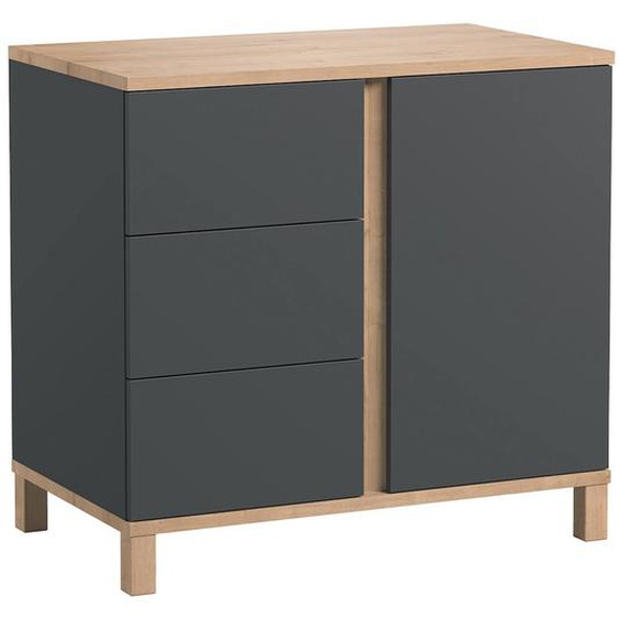 Commode Altitude Chêne Artisan / Gris