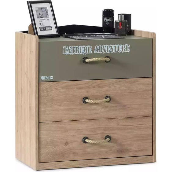 Commode Armoire Bois Commodes Meubles pour enfants Sideboard Design Vert Luxe