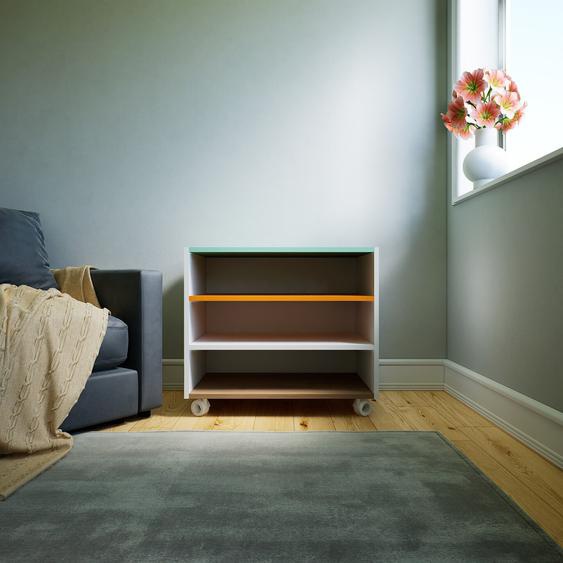 Commode - Blanc, design, pour chambre haute qualité, fonctionnelle - 77 x 68 x 47 cm, modulable