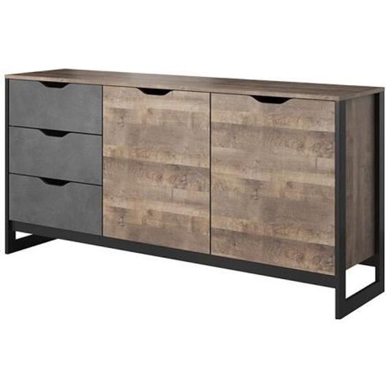 Commode / Buffet De 160 Cm Industriel Ardan - Bois