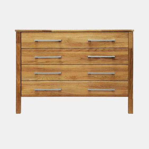 Commode chêne massif 4 tiroirs Charly