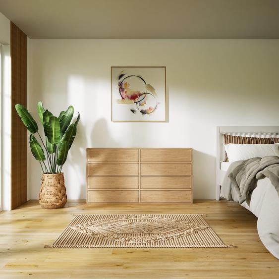 Commode - Chêne, pièce de caractère, sophistiquée, avec tiroir Chêne - 151 x 79 x 34 cm, personnalisable