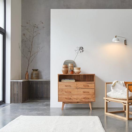 - Commode en bois dacacia 4 tiroirs Oslo