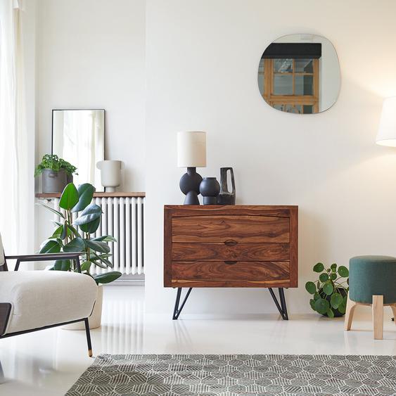 - Commode en bois de sheesham 3 tiroirs Bonnie