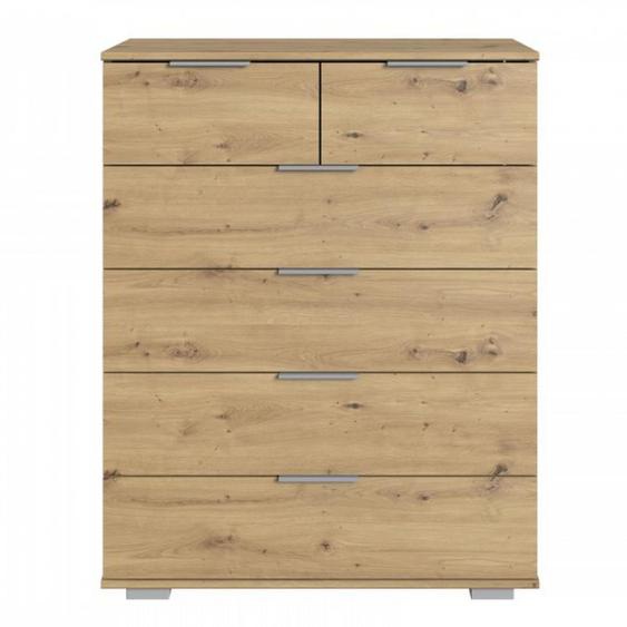 Commode ENSSE 6 tiroirs chêne artisan