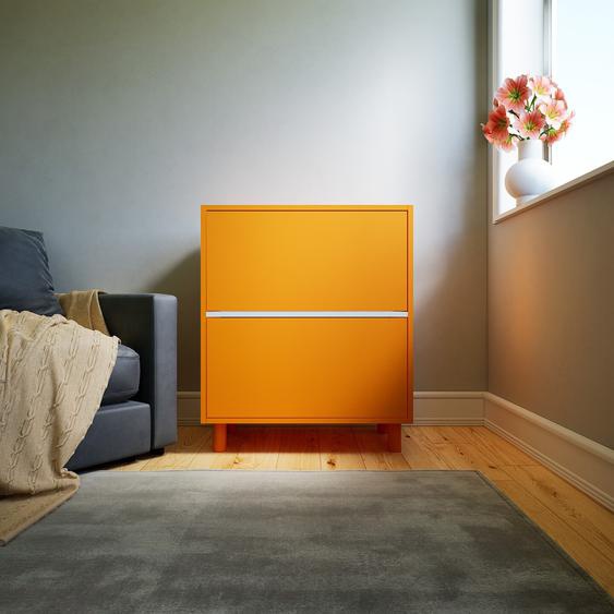 Commode - Jaune, pièce de caractère, sophistiquée, avec tiroir Jaune - 77 x 91 x 47 cm, personnalisable