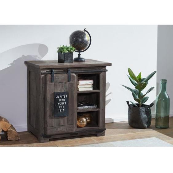Commode - MASSIVMOEBEL24 - Railway N° 324 - Manguier laqué blanchi - Industriel - Loft