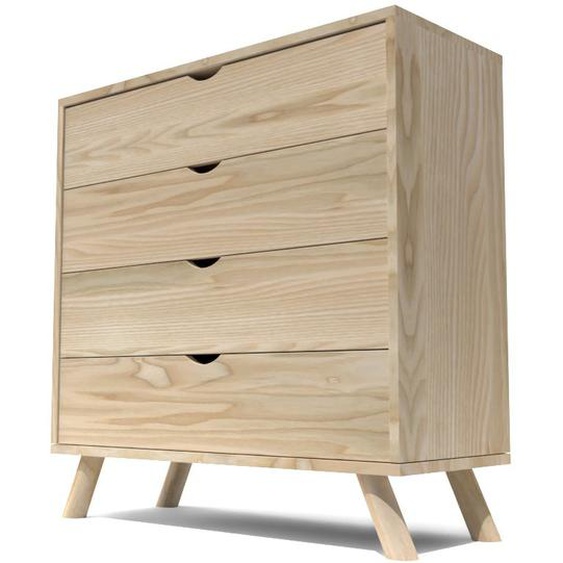 Commode Scandinave en bois massif Viking