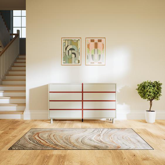 Commode - Taupe, pièce de caractère, sophistiquée, avec tiroir Taupe - 151 x 91 x 47 cm, personnalisable