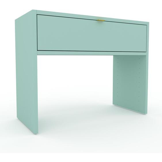Commode - Vert céladon, pièce de caractère, sophistiquée, avec tiroir Vert céladon - 77 x 60 x 34 cm, personnalisable