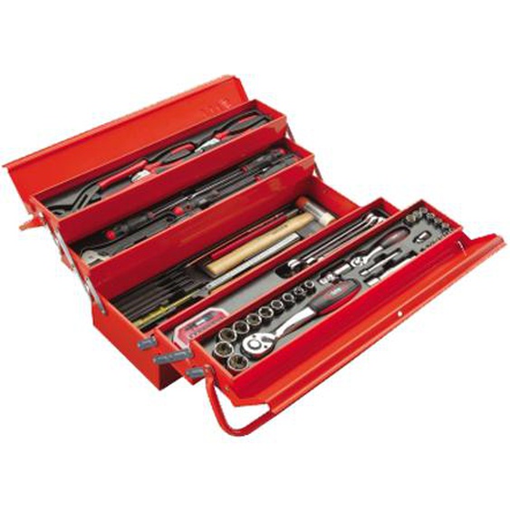 Composition de 113 outils avec caisse de maintenance -SAM OUTILLAGE - CP-113BOXZ