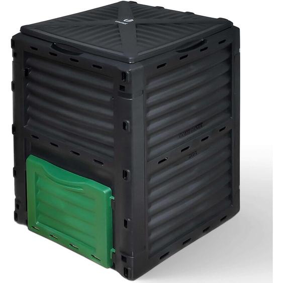 Vounot - Composteur de jardin 300L Qualité Supérieure pour Jardin Déchets