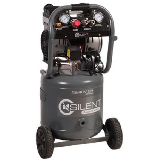 Compresseur 1100 W Silent 12/40 V SH 12 m3/h 40 l LACME 461930