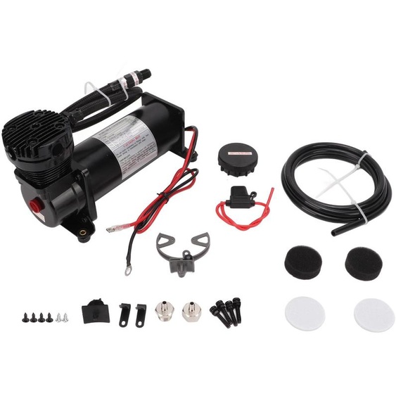 Compresseur dair 200 PSI avec tuyau en cuivre et régulateur de température, robuste et polyvalent, pour véhicules 12 V, yachts et bateaux