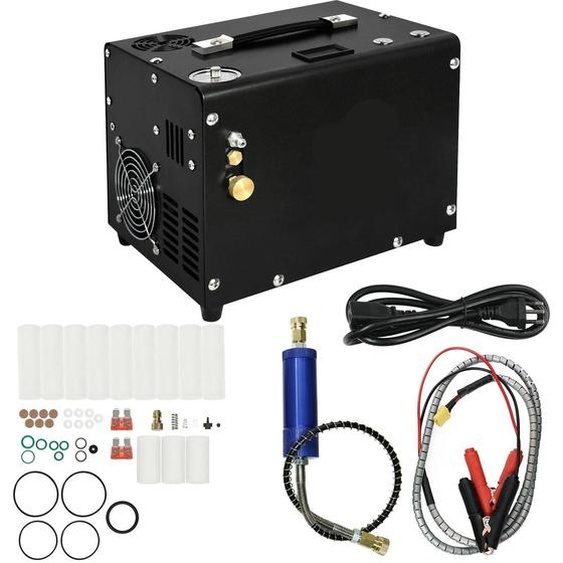 Compresseur dair portable haute pression - 300 bars - 4500 PSI - Arrêt automatique