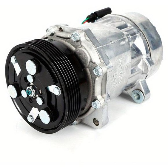 Compresseur de climatisation – Pompe de climatisation automobile – Aluminium de haute qualité, 12V, compatible avec le réfrigérant R134a
