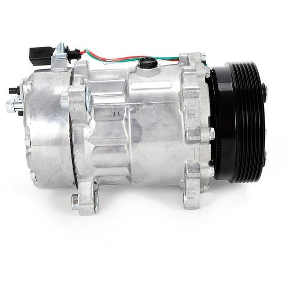 Compresseur de climatisation, pompe de climatisation, réfrigérant R134a, pour VW, Audi, Skoda, en aluminium