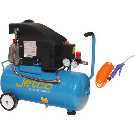 Compresseur mobile JetCo 25 LACME12 m³/h mono 24L 8 bar - 104300