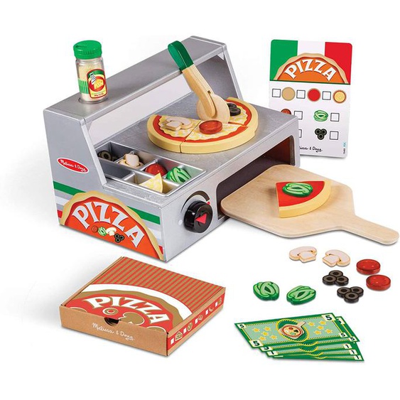 Comptoir À Pizzas En Bois Gris