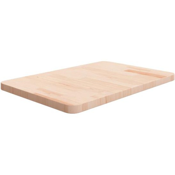 Comptoir de salle de bain 60x40x2,5 cm Bois massif non traité