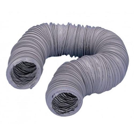 Conduit flexible en PVC 6m gris GP D80 - UNELVENT - 810196