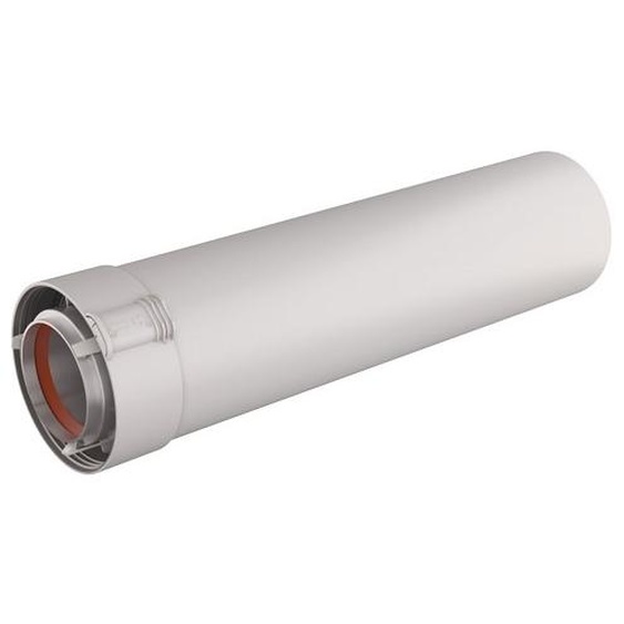 Conduit Rolux gaz 80/125 mm Alu/PVC 1000mm - UBBINK - 228542