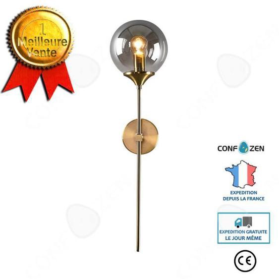 CONFO® Applique murale boule de haricot magique décoration en verre style nordique personnalité créative chambre chevet allée showro