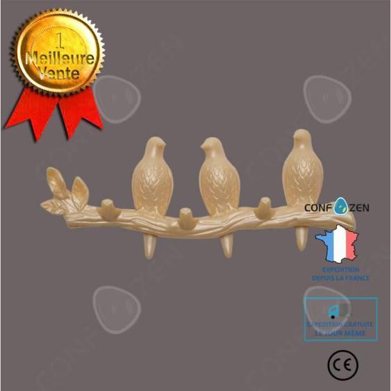 CONFO® Cintre Patère  Créativité nordique Derrière la porte Patère Birdie Patère Patère  non marquant Vêtements à su