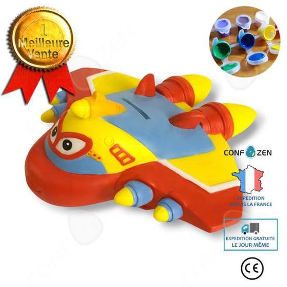CONFO® Coloriage Tirelire Enfants Parent-enfant Divertissement À La Main BRICOLAGE Graffiti Peint Vinyle Non-plâtre Jouets Poupées