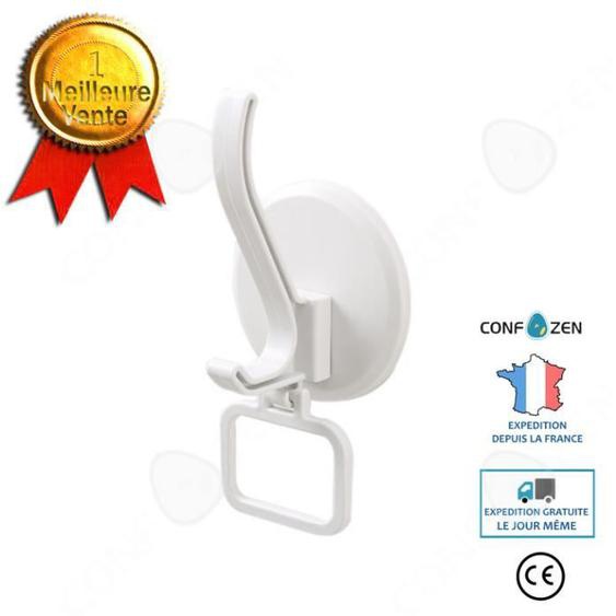 CONFO® Crochet de cintre derrière la porte cintre cintre porte de chambre porte dentrée étagères rangement arrière cintre crochet