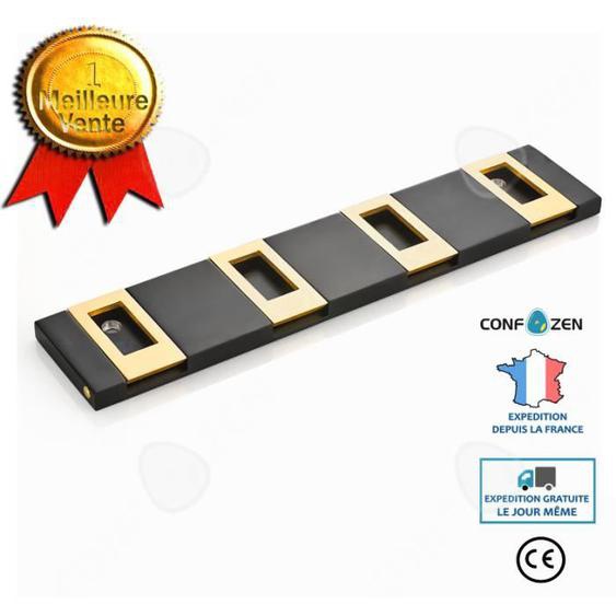 CONFO® Crochets vêtements cintres espace solide aluminium crochets porte arrière armoires vestiaires patères rangée  clés pliage