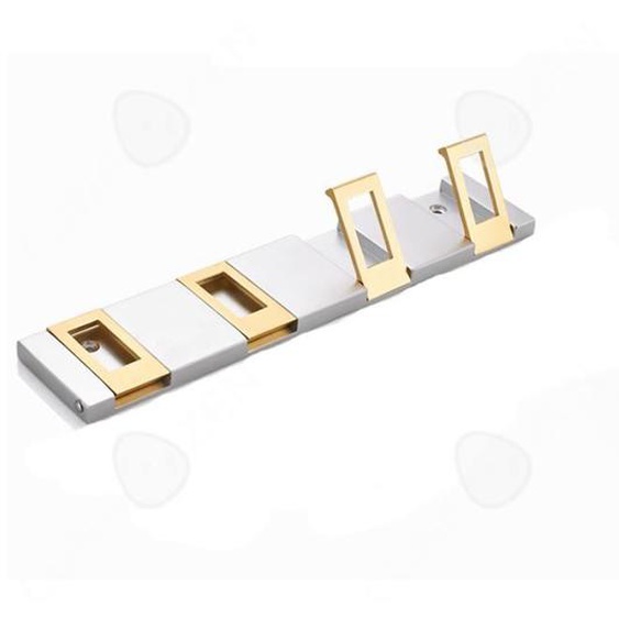 CONFO® Patère Espace solide Aluminium Patère Patère Porte arrière Penderie Salle de bain Dressing Patère Patère porte-clés Pliage in