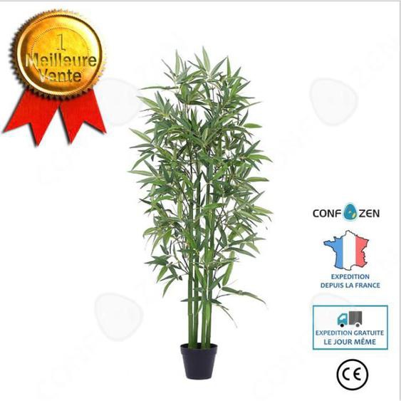 CONFO® Style minimaliste nordique hôtel décoration de la maison simulation plante or soie véritable bambou plante en pot