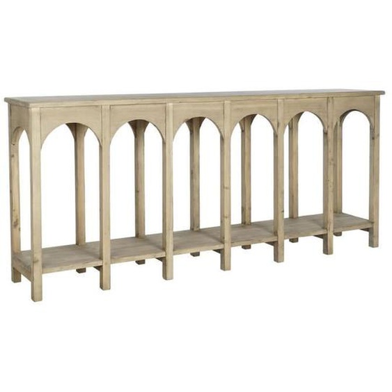 console 210 x 38 x 90 cm marron pin